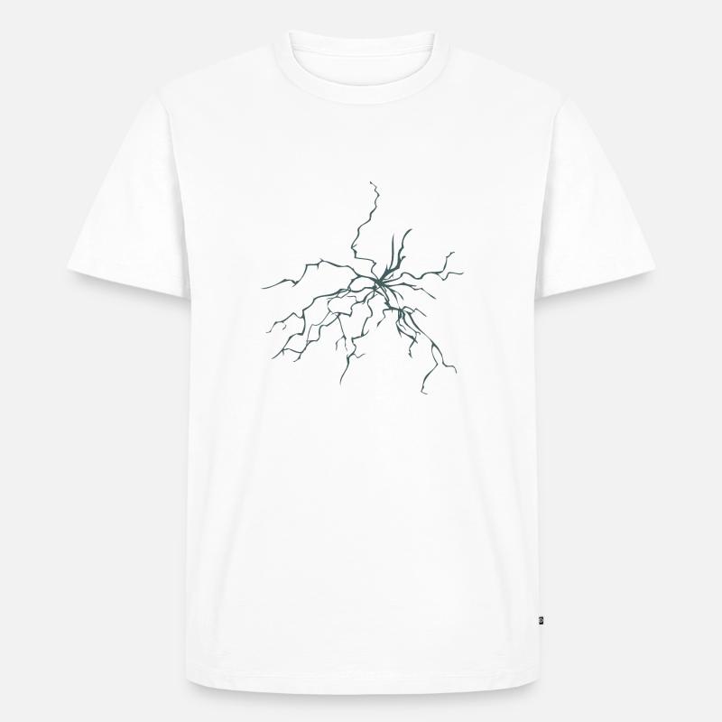 eclairs eclair 1209 A - T-shirt Premium bio Homme - blanc