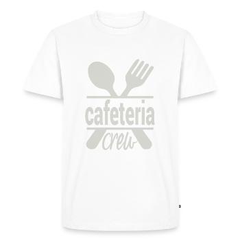funny Cafeteria Worker Appreciation desing - Men's Premium Organic T-Shirt - white - Front - Nico (187cm)