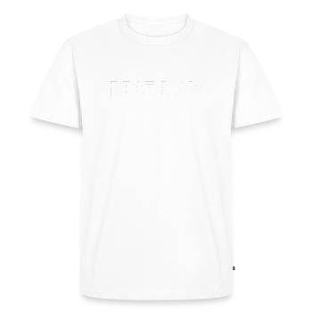 Jour de repos - T-shirt Premium bio Homme - blanc - Devant - Nico (187cm)
