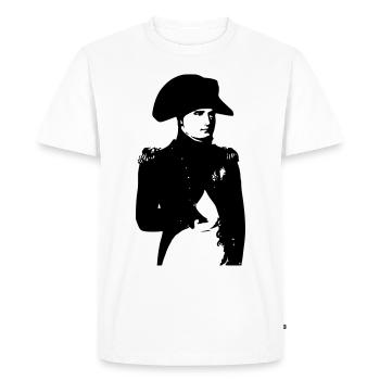 Napoleon - vector - Men's Premium Organic T-Shirt - white - Front - Nico (187cm)