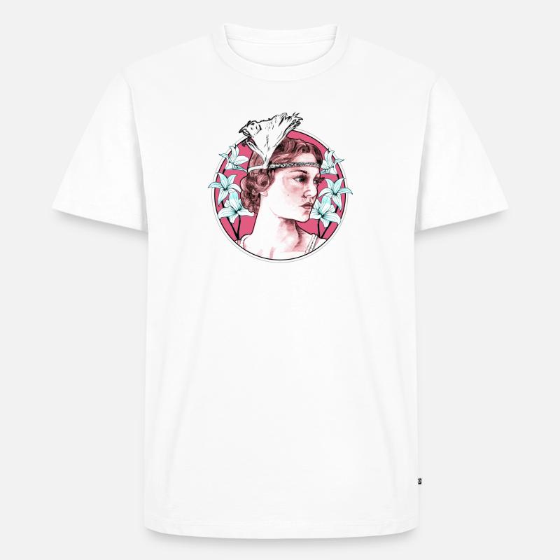 Baldwin - She Will - Men's Premium Organic T-Shirt - white