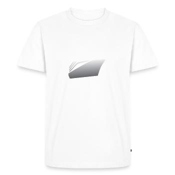 Ein Leben ohne Kreuzfahrt ist möglich aber sinnlos - Männer Premium Bio T-Shirt - Weiß - Vorne - Nico (187cm)