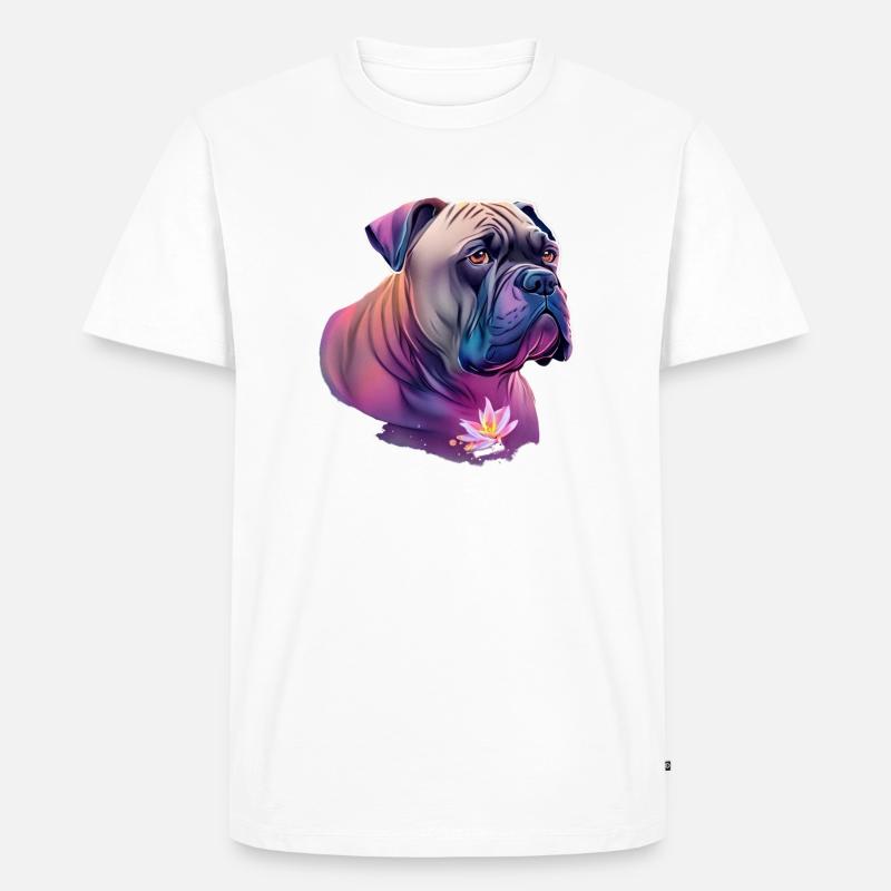 Cane Corso - Männer Premium Bio T-Shirt - Weiß