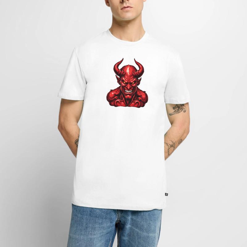 Devil / Hell / Horror / Devilish / Evil Men's Premium Organic T-Shirt