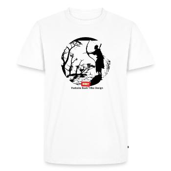 HBT 63 - T-shirt Premium bio Homme - blanc - Devant - Nico (187cm)