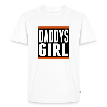 papa fille chemise princesse chemise - T-shirt Premium bio Homme - blanc - Devant - Nico (187cm)