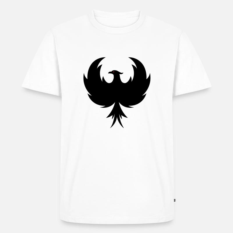 Phönix - Männer Premium Bio T-Shirt - Weiß