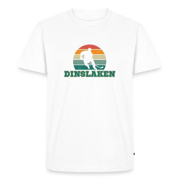 Dinslaken, ma ville ! - T-shirt Premium bio Homme - blanc - Devant - Nico (187cm)