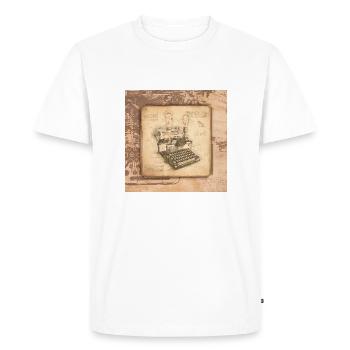 Art vintage pour les auteurs et les écrivains - T-shirt Premium bio Homme - blanc - Devant - Nico (187cm)