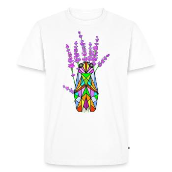 Provence en couleurs - T-shirt Premium bio Homme - blanc - Devant - Nico (187cm)