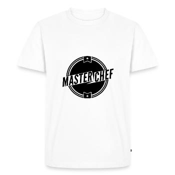 MASTER CHEF 2 - Men's Premium Organic T-Shirt - white - Front - Nico (187cm)