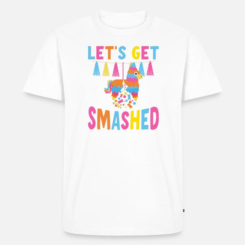 Let's Get Smashed Pinata - Men's Premium Organic T-Shirt - undefined