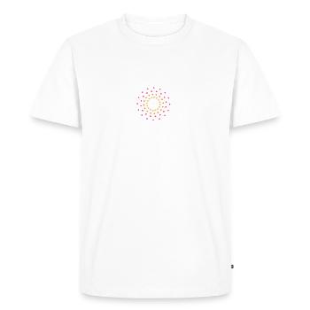 sb pattern pattern - T-shirt Premium bio Homme - blanc - Devant - Nico (187cm)