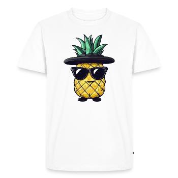 Cool unicorn guitar rockers - Men's Premium Organic T-Shirt - white - Front - Nico (187cm)
