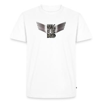 King Of The Road 2 - T-shirt Premium bio Homme - blanc - Devant - Nico (187cm)