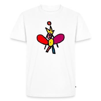 Elfenkönigin - T-shirt Premium bio Homme - blanc - Devant - Nico (187cm)