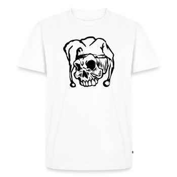 joker - T-shirt Premium bio Homme - blanc - Devant - Nico (187cm)