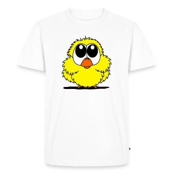 Sweet Chicken - T-shirt Premium bio Homme - blanc - Devant - Nico (187cm)