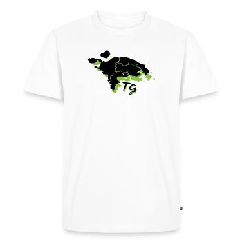 Thurgau - T-shirt Premium bio Homme - blanc - Devant - Nico (187cm)