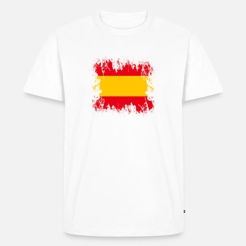 Spanien - Spanien - Männer Premium Bio T-Shirt - Weiß