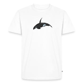 Tirage de bandes dessinées Orca Night Sky - T-shirt Premium bio Homme - blanc - Devant - Nico (187cm)