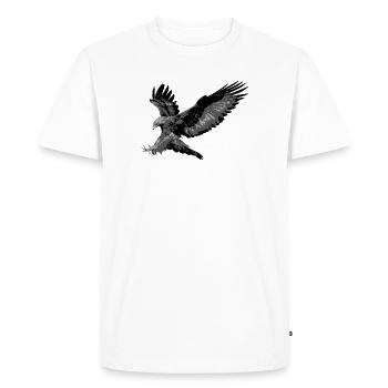 Aigle - T-shirt Premium bio Homme - blanc - Devant - Nico (187cm)