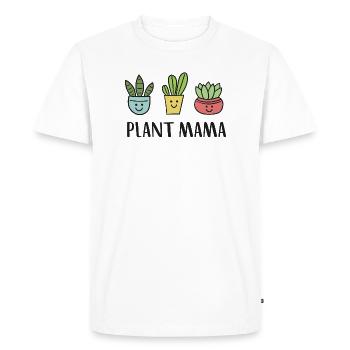 Plants Garden Gardener - Men's Premium Organic T-Shirt - white - Front - Nico (187cm)