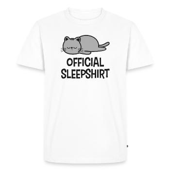 Cat Cats - Men's Premium Organic T-Shirt - white - Front - Nico (187cm)