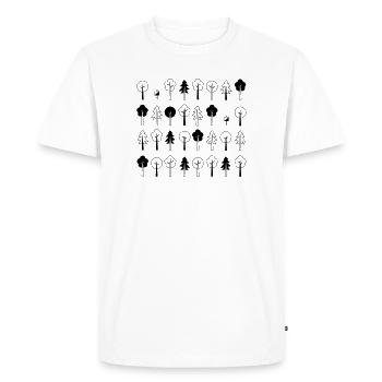Orienteering [01.1] [orienteering] [V] - Men's Premium Organic T-Shirt - white - Front - Nico (187cm)