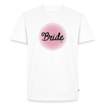 Bride to be - Men's Premium Organic T-Shirt - white - Front - Nico (187cm)
