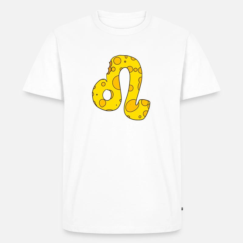 Sternzeichen Löwe - Männer Premium Bio T-Shirt - Weiß