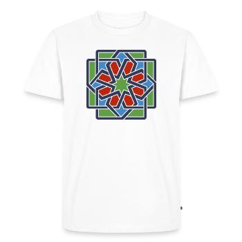 Andalousie 4 - T-shirt Premium bio Homme - blanc - Devant - Nico (187cm)