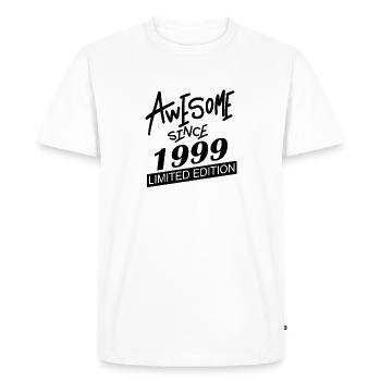 Fantastique depuis 1999 - né en 1999 - T-shirt Premium bio Homme - blanc - Devant - Nico (187cm)
