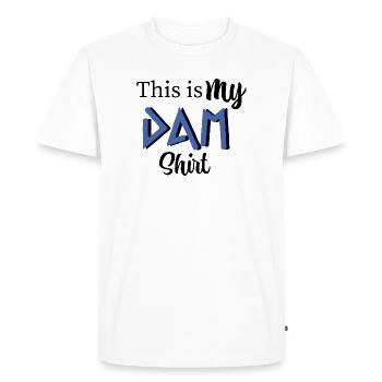 This is my DAM shirt - Percy Jackson inspired art - Men's Premium Organic T-Shirt - white - Front - Nico (187cm)