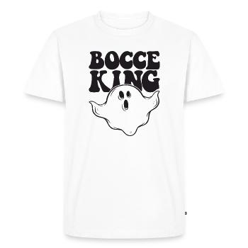 Bocce King Boules Ball Halloween Costume Boule Bocce - Men's Premium Organic T-Shirt - white - Front - Nico (187cm)