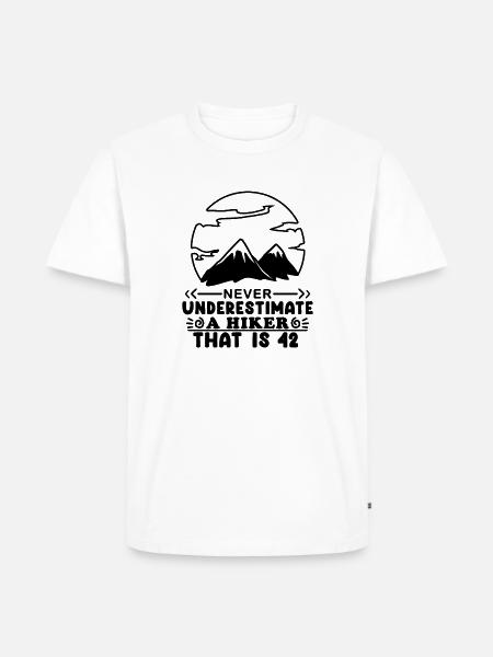 42e anniversaire cadeau 42 ans - T-shirt Premium bio Homme - blanc