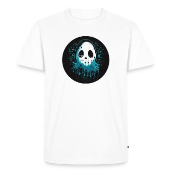 Spirit - Men's Premium Organic T-Shirt - white - Front - Nico (187cm)