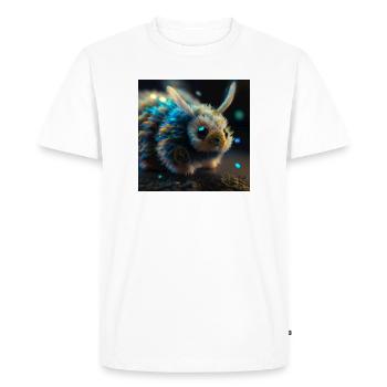 Photo macro créature 04 - T-shirt Premium bio Homme - blanc - Devant - Nico (187cm)