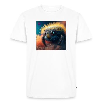 Photo macro creature 05 - Men's Premium Organic T-Shirt - white - Front - Nico (187cm)