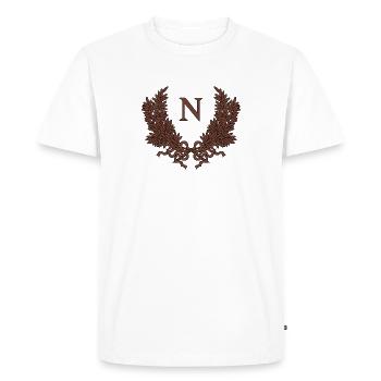 Napoléon Bonaparte - T-shirt Premium bio Homme - blanc - Devant - Nico (187cm)