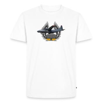 An-12 - Men's Premium Organic T-Shirt - white - Front - Nico (187cm)