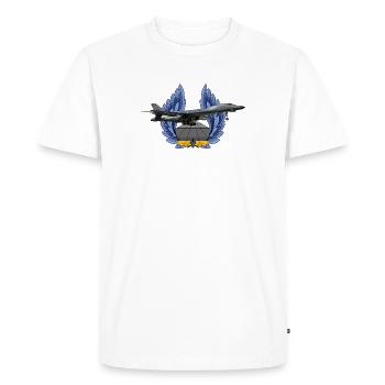 B-1B Lancer - T-shirt Premium bio Homme - blanc - Devant - Nico (187cm)