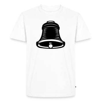 Horloge de l’église - T-shirt Premium bio Homme - blanc - Devant - Nico (187cm)