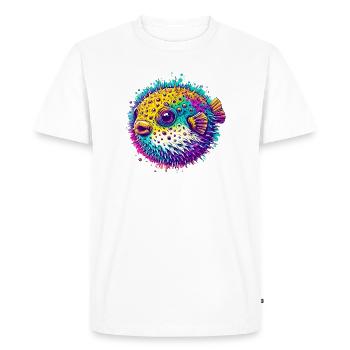 Blowfish - T-shirt Premium bio Homme - blanc - Devant - Nico (187cm)