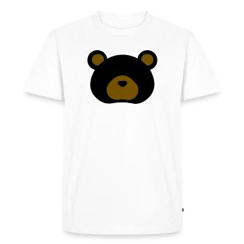 Baribal - T-shirt Premium bio Homme - blanc - Devant - Nico (187cm)