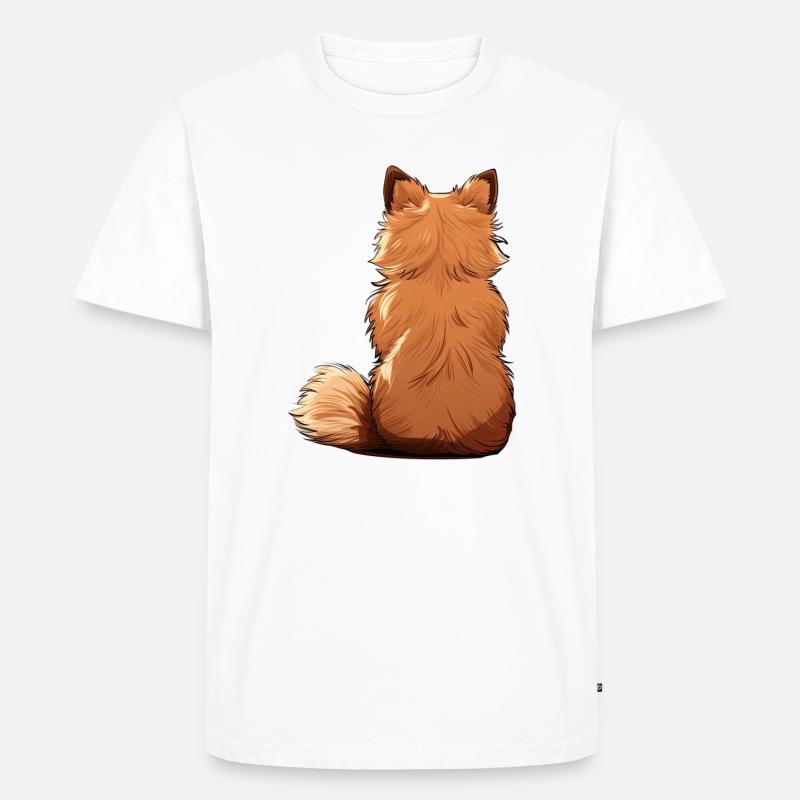 Pommern - Männer Premium Bio T-Shirt - Weiß