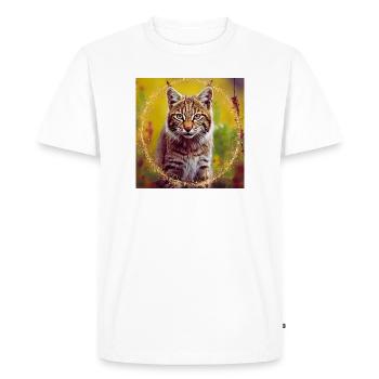 Faune magique - T-shirt Premium bio Homme - blanc - Devant - Nico (187cm)