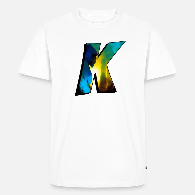 Gorilla 01 - K2 - Männer Premium Bio T-Shirt - Weiß