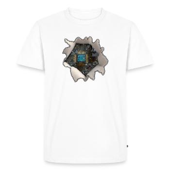 Mon fonctionnement interne - T-shirt Premium bio Homme - blanc - Devant - Nico (187cm)