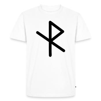 Viking Symbole Voyage De Vacances En Toute Sécurité - T-shirt Premium bio Homme - blanc - Devant - Nico (187cm)